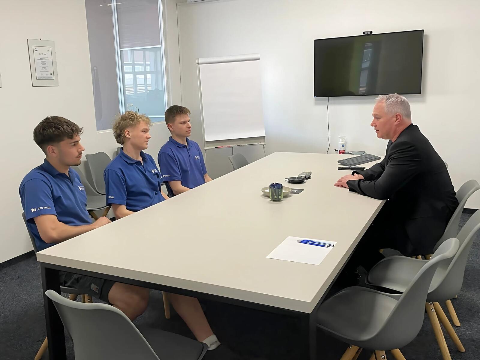 Naši stážisti maturanti