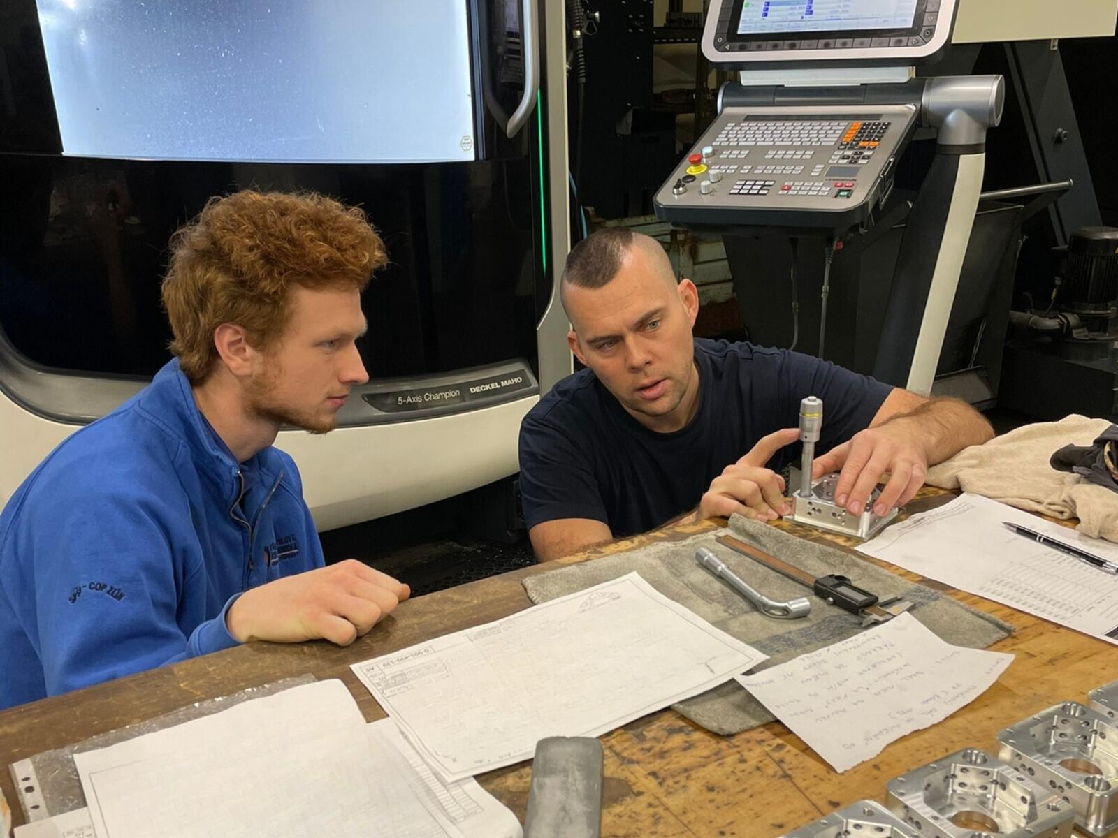 Náš stážista Pavel ze SPŠP-COP Zlín