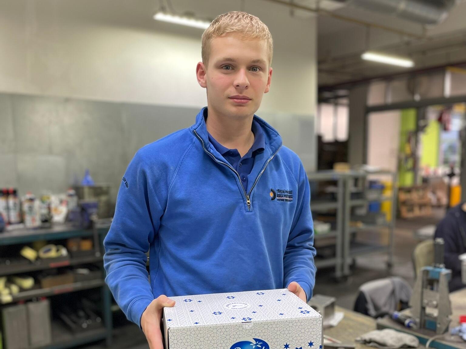 Vánoční balíčky i pro naše stážisty