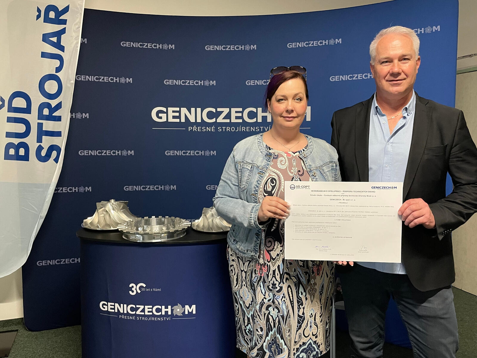 Spolupráce se SŠ-COPT Uherský Brod