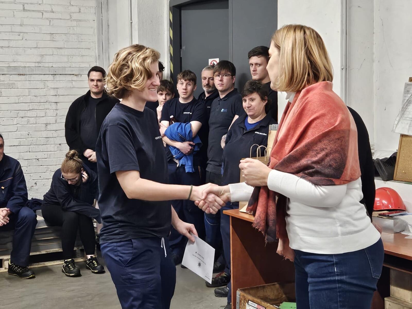 Zhodnocení roku a předání vánočních balíčků